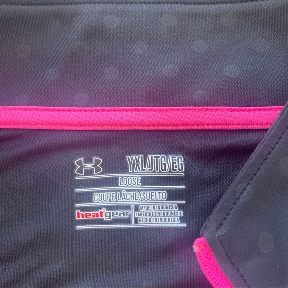 Girls under Armour jacket polka dot design - Picture 4 of 4